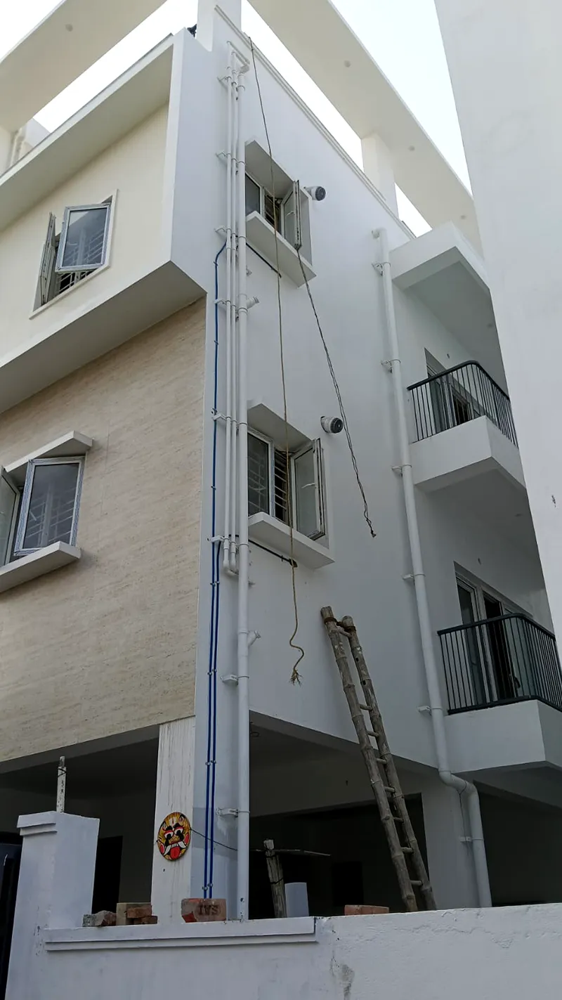 Apartment gas pipeline system installation by Bisarre Solutions